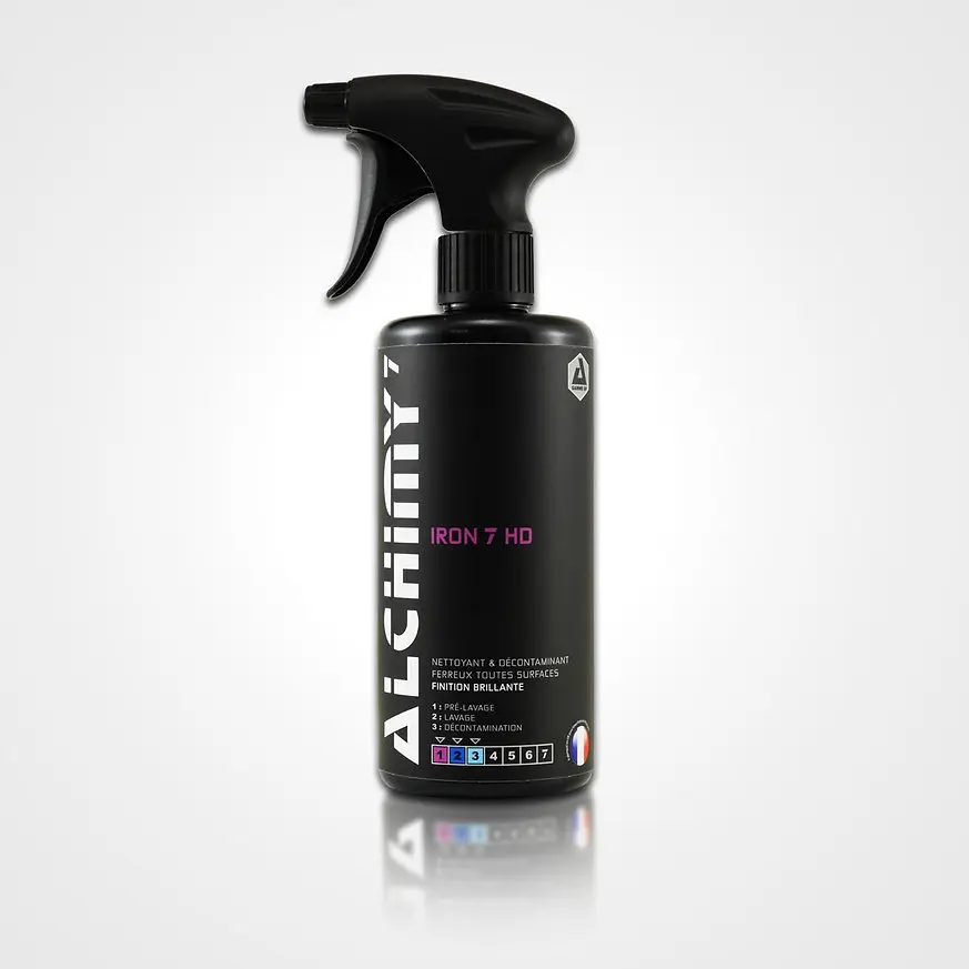 [alchiiron7dh1] Iron HD7 - Décontaminant ferreux et nettoyant jantes Alchimy7 1L