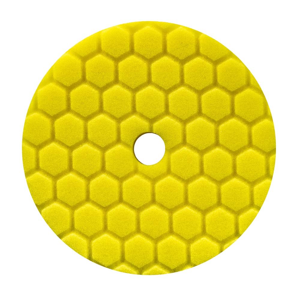 HEX-LOGIC QUANTUM HEAVY CUTTING PAD, YELLOW 5.5" Jaune 