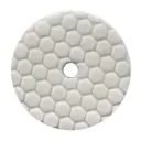HEX-LOGIC QUANTUM LIGHT-MEDIUM POLISHING PAD, WHITE 5.5" Blanc