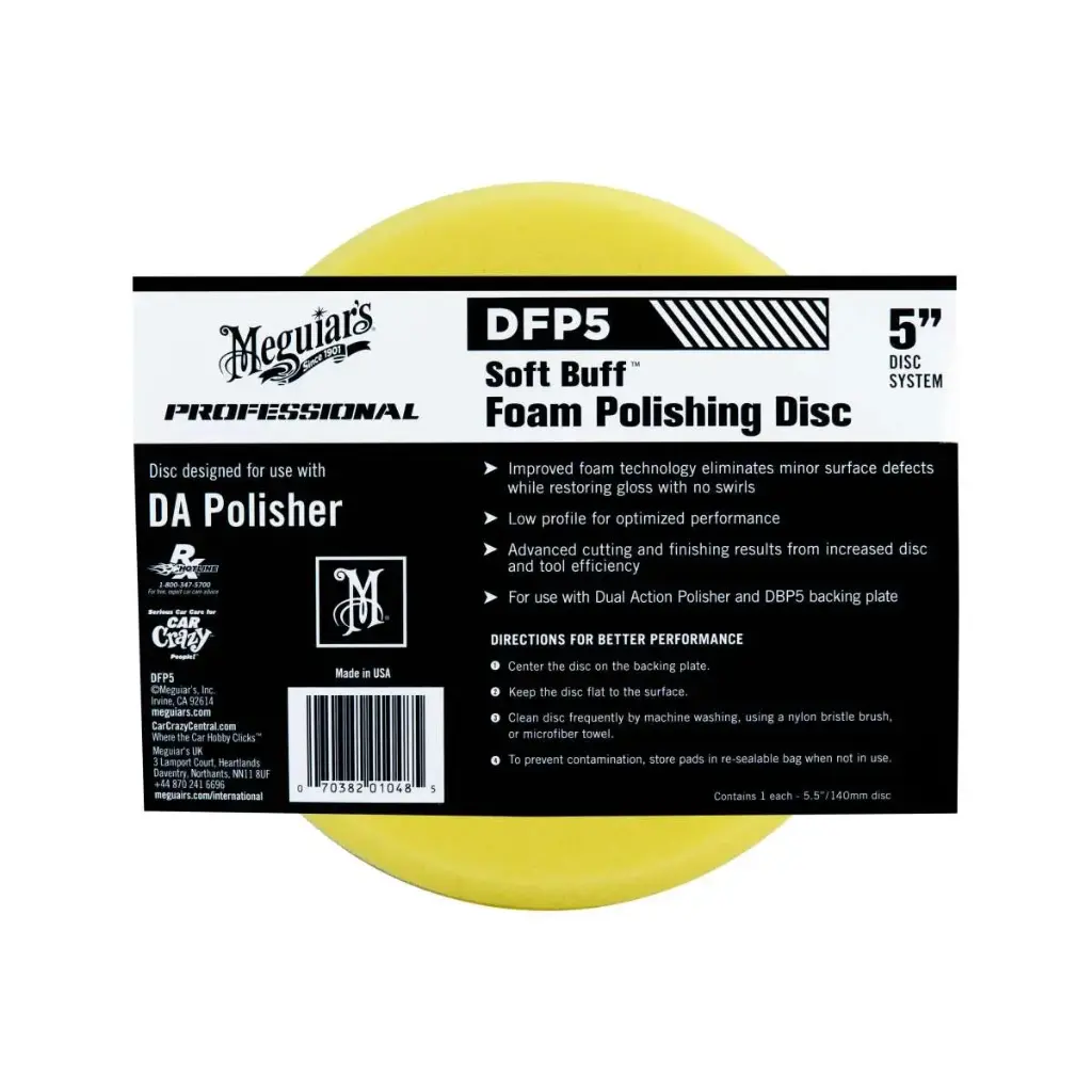 DFP5 Soft Foam Polishing disc 5"