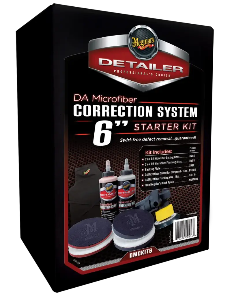 [DMCKIT6] DMCKIT5 Meguiar's DA Microfiber Correction System 6"