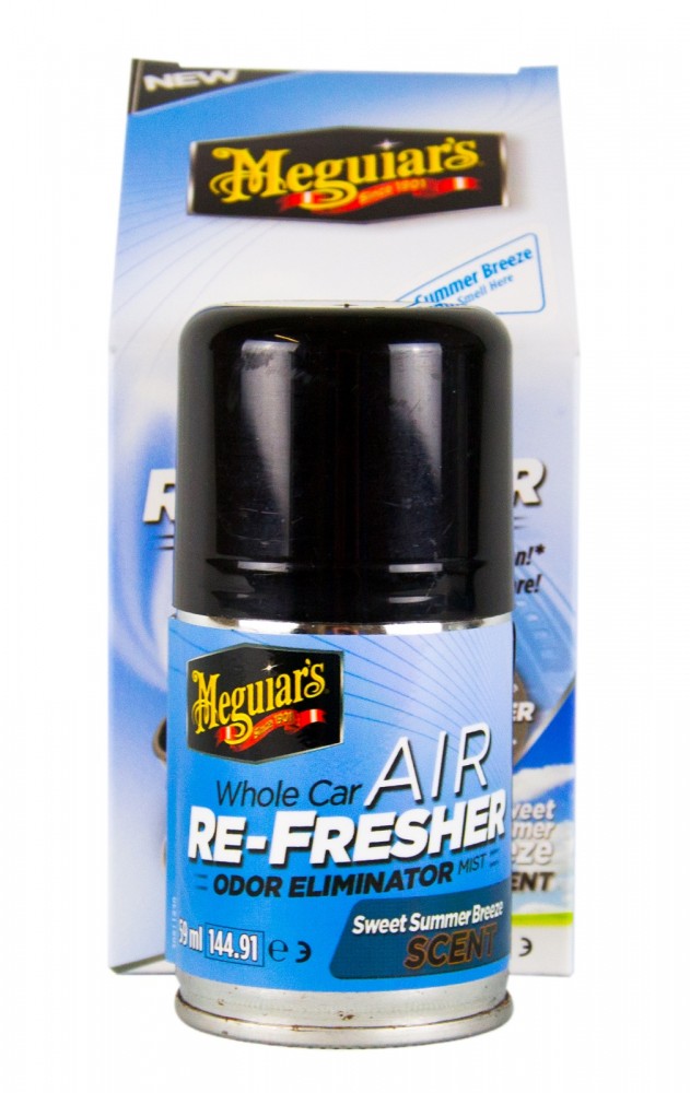 [G16602EU] G16602EU Meguiar's Whole Car Air Re-Fresher Odor Eliminator - Summer Breeze