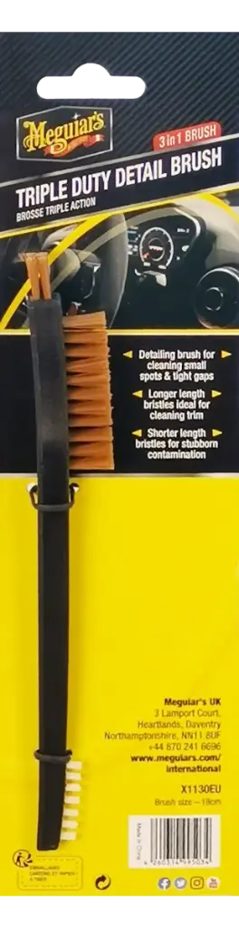 [X1130EU] X1130EU Triple Duty Detail Brush