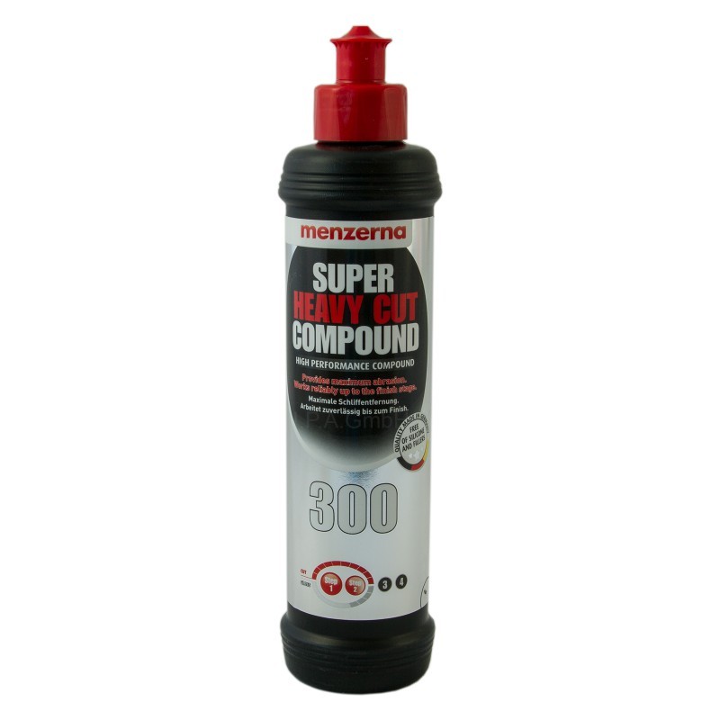 Menzerna Super Heavy Cut Compound 300 Sanding Polish 250ml