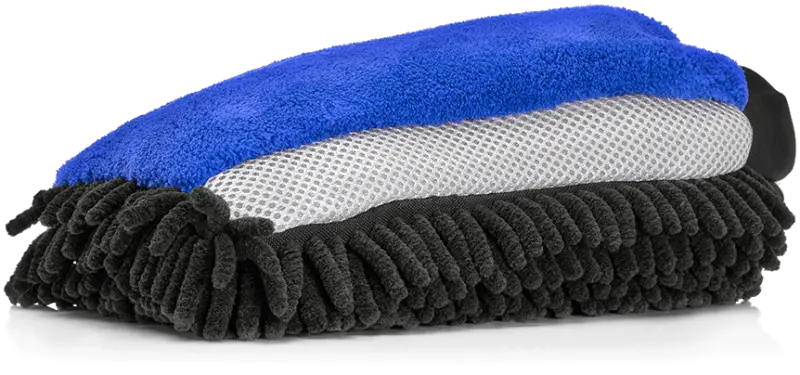 NUke Guy gant lavage 3- way bleu