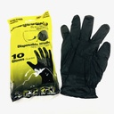 Black Mamba Torque Grip Industrial Strength Nitrile Gloves Large Pk 10