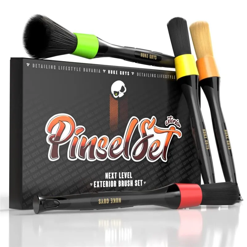 Nuke Guys Pinsel Exterior Brush Set 4pcs