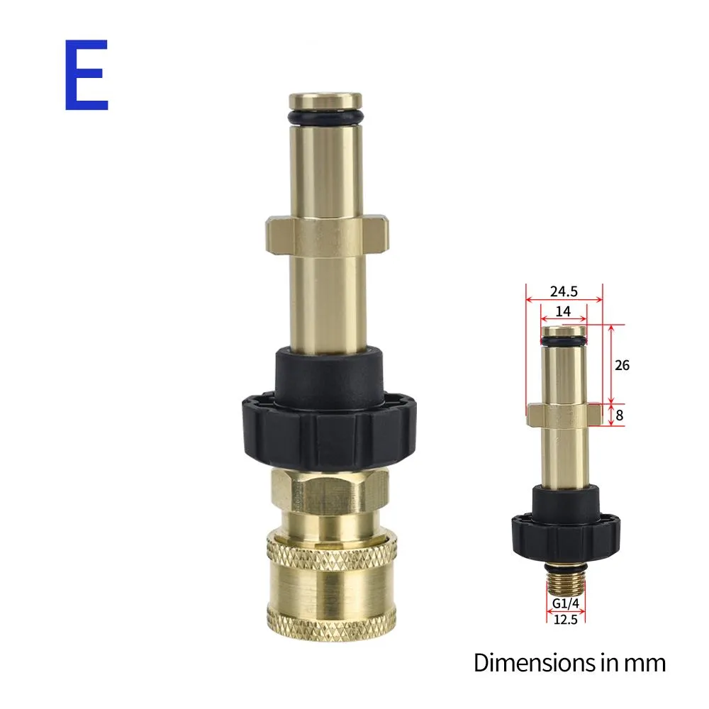 Adaptateur de pistolet pour nettoyeur haute pression avec raccord rapide de 1/4 pouces Nilfisk Stihl