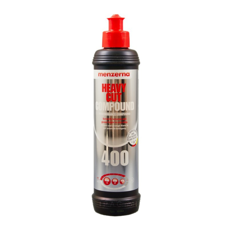 Menzerna Heavy Cut Compound 400 abrasive polish 250mll